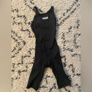 Arena Women's Powerskin ST Neck to Knee Tech Suit Swimsuit - Black - 24